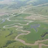 Des Lacs River Symbol Image